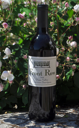 Front Row Wines 2008 Napa Valley Cabernet Sauvignon 750ml Wine Bottle