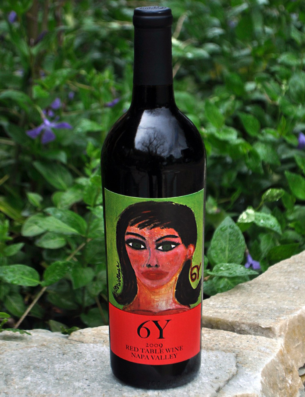 Topel Winery 2009 '6Y' Artist Label Napa Valley Red Blend 750ml Wine Bottle