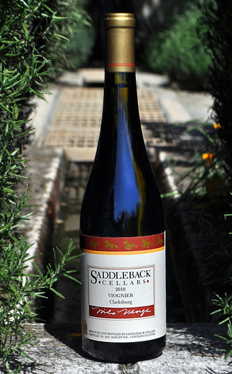Saddleback Cellars 2010 Viognier 750ml Wine Bottle