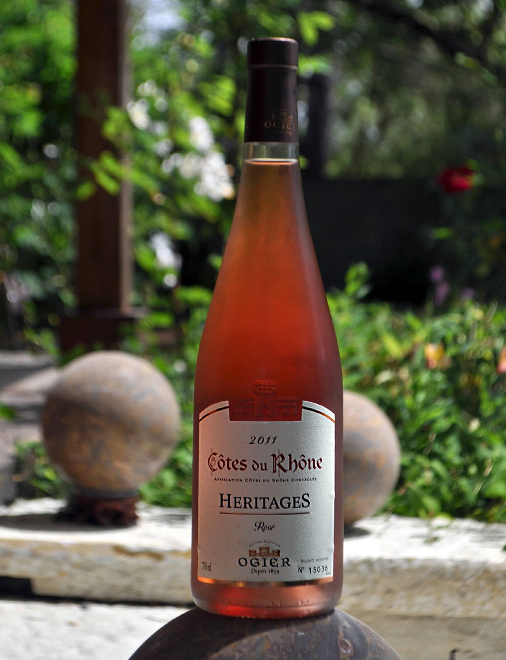 Domaine Michel & Stephane Ogier 2011 Heritages Cotes du Rhone Rose 750ml Wine Bottle