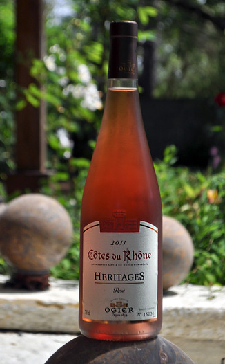 Domaine Michel & Stephane Ogier 2011 Heritages Cotes du Rhone Rose 750ml Wine Bottle
