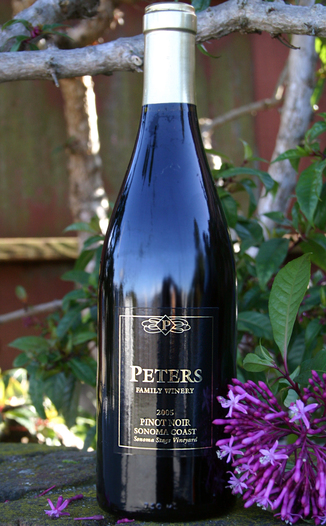 Peters Family Winery 2005 Pinot Noir, Sonoma Coast 750ml Wine Bottle