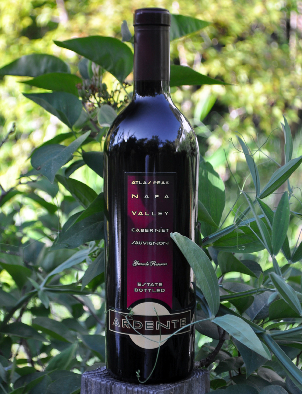 Ardente Estate 2001 Atlas Peak Napa Valley Grande Reserve Cabernet Sauvignon 750ml Wine Bottle