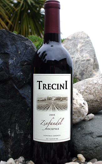 Trecini Cellars 2005 Rockpile Zinfandel 750ml Wine Bottle