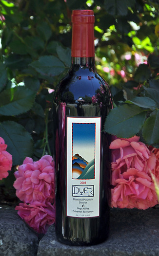 Dyer 2003 Diamond Mountain District Estate Cabernet Sauvignon 750ml Wine Bottle
