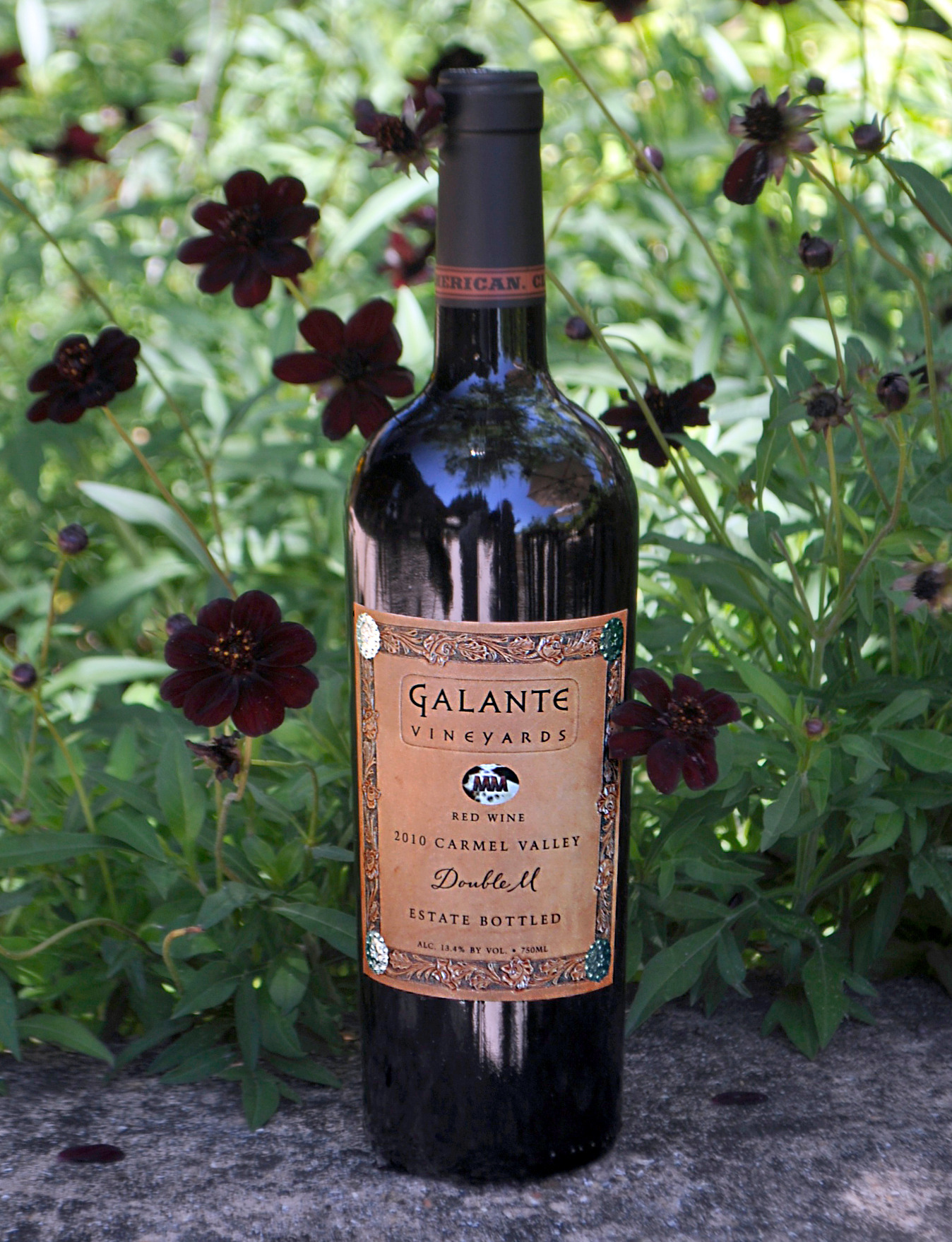 Galante Vineyards 2010 Carmel Valley Double M Red Wine 750ml Wine Bottle