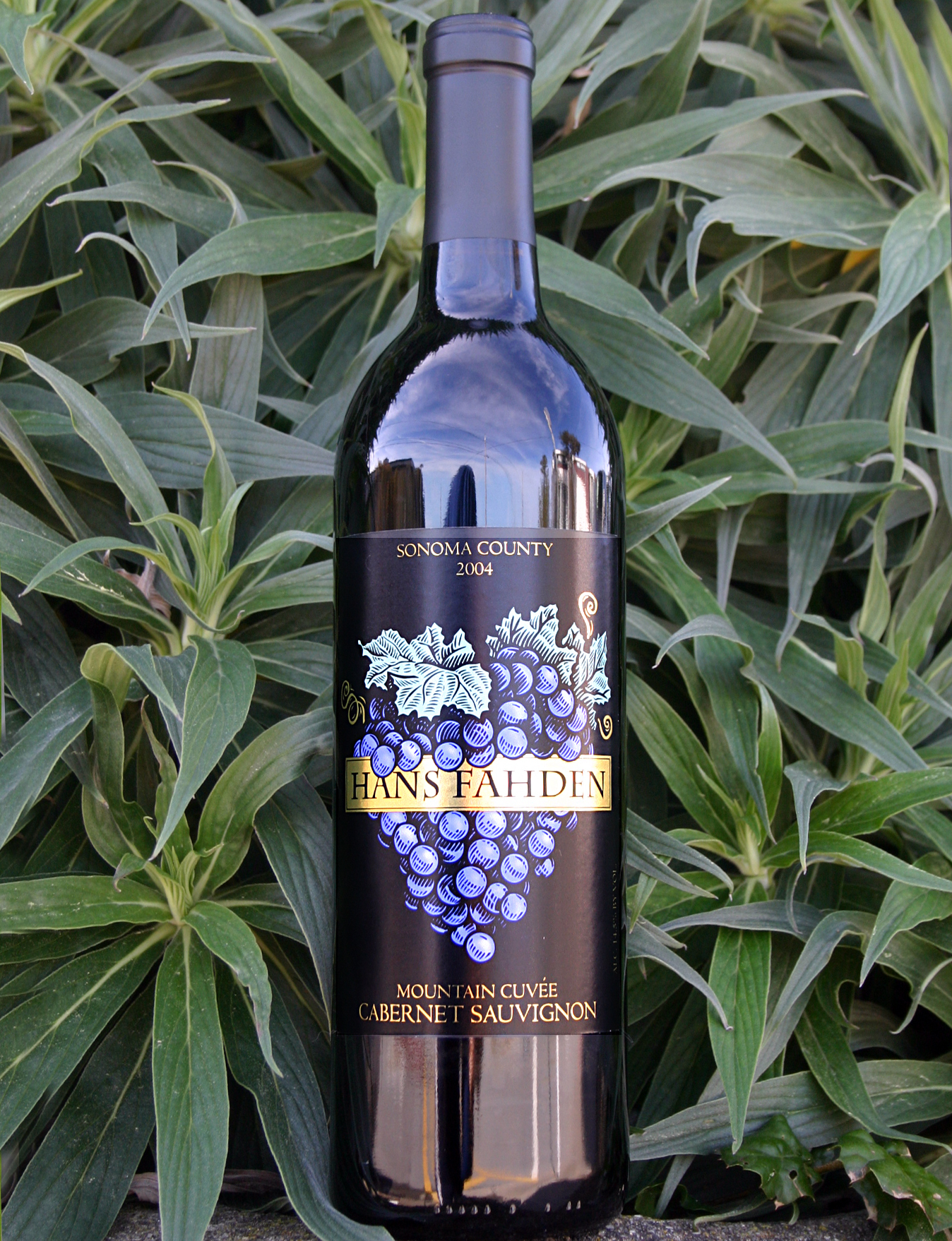 Hans Fahden 2004 Mountain Cuvee Cabernet Sauvignon 750ml Wine Bottle