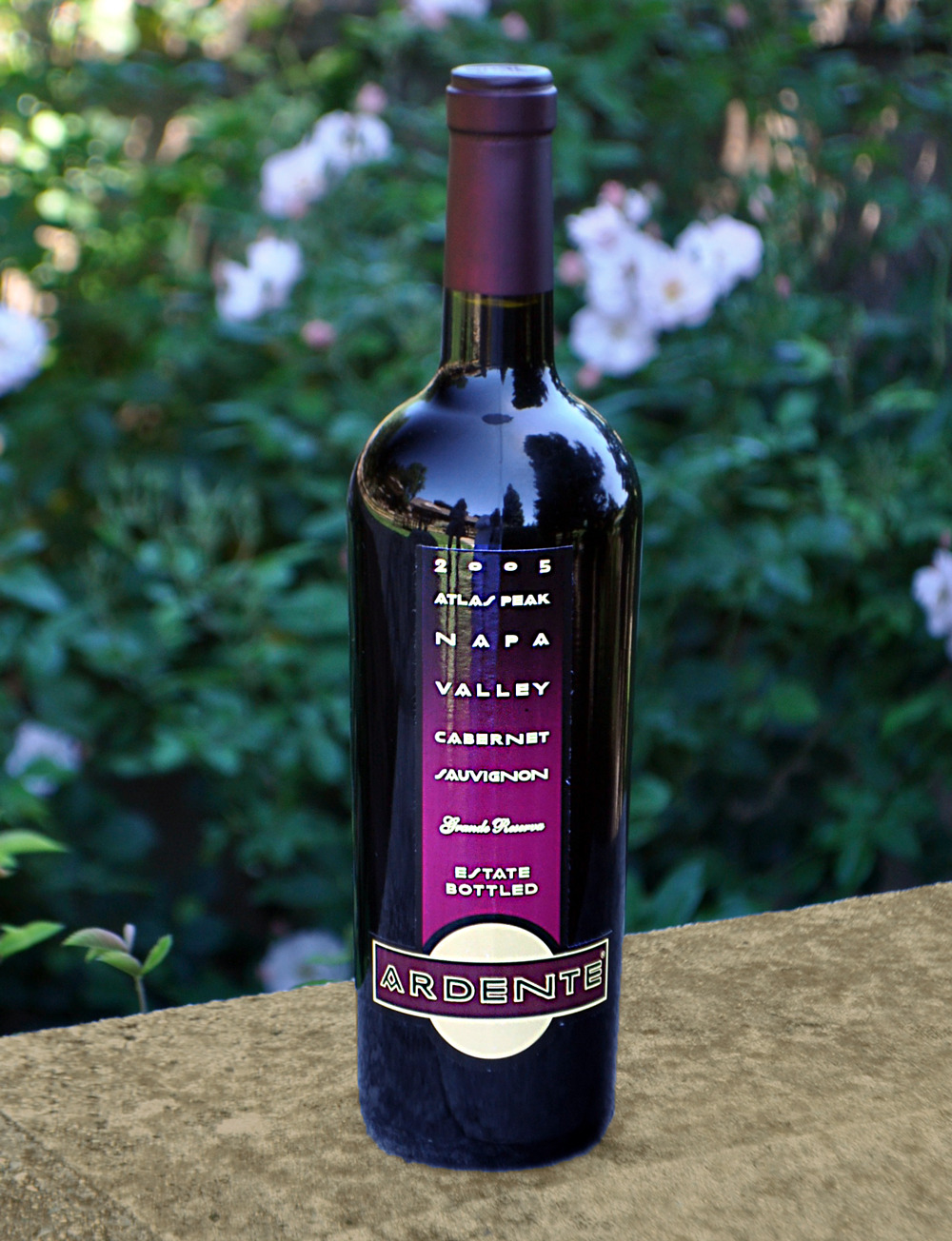 Ardente Estate 2005 Atlas Peak Cabernet Sauvignon 750ml Wine Bottle