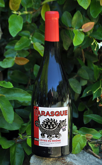 La Tarasque Wines 2010 Côtes du Rhône 750ml Wine Bottle