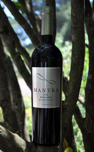 Mantra 2008 Zinfandel 750ml Wine Bottle
