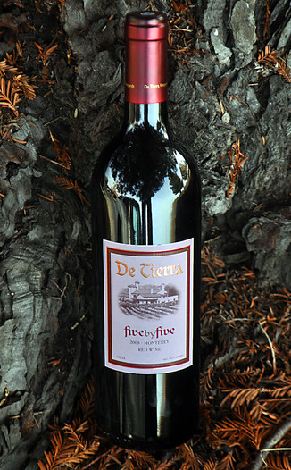 De Tierra Vineyards 2008 Five by Five Bordeaux Blend 750ml Wine Bottle
