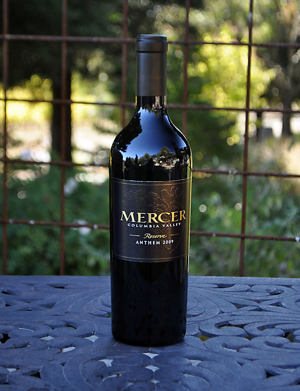 Mercer Wine Estate 2009 Anthem Reserve Red 750ml Wine Bottle