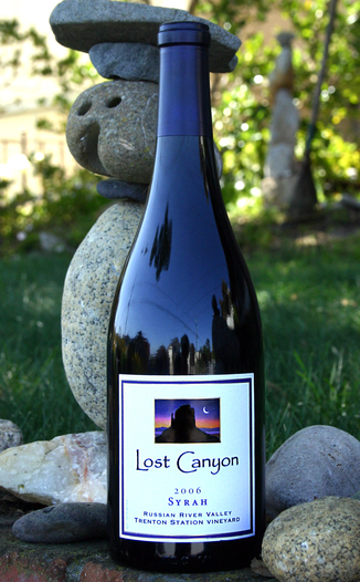 Lost Canyon Winery 2006 Syrah 750ml Wine Bottle