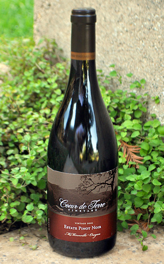 Coeur de Terre 2010 Estate Pinot Noir 750ml Wine Bottle