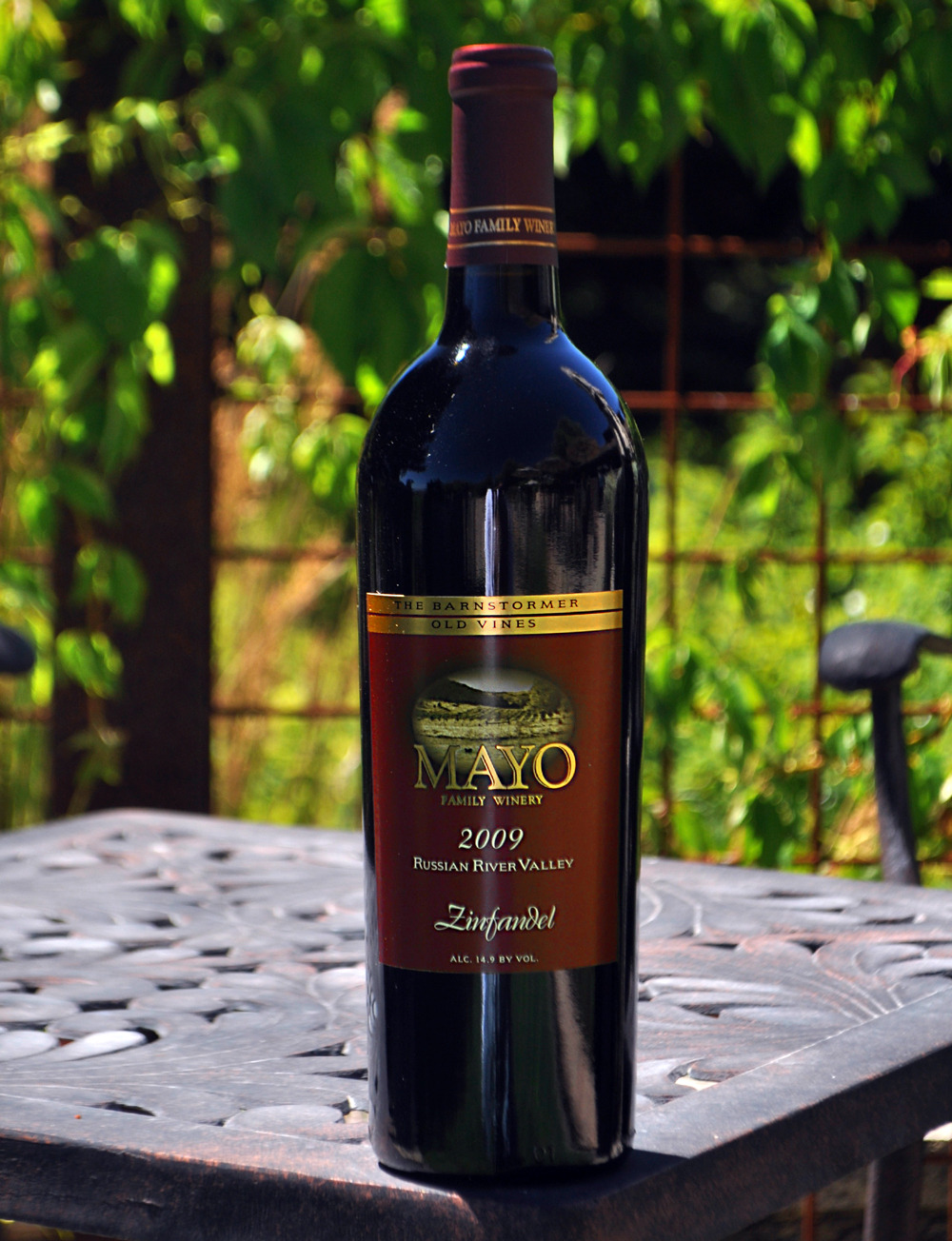 Mayo Family Winery 2009 The Barnstormer Zinfandel 750ml Wine Bottle