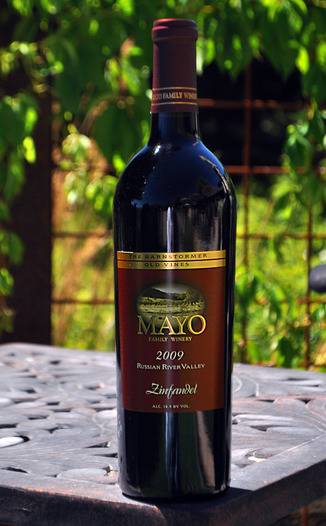 Mayo Family Winery 2009 The Barnstormer Zinfandel 750ml Wine Bottle