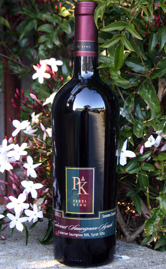 Pezzi King 2002 Cabernet Sauvignon/Syrah Blend 750ml Wine Bottle
