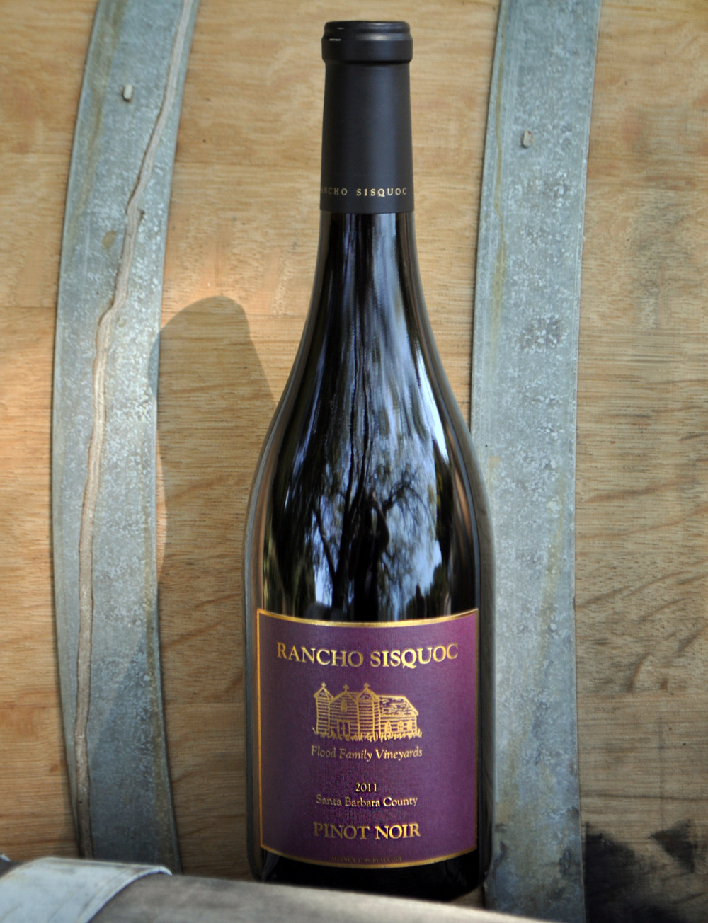 Rancho Sisquoc Winery 2011 Estate Pinot Noir 750ml Wine Bottle