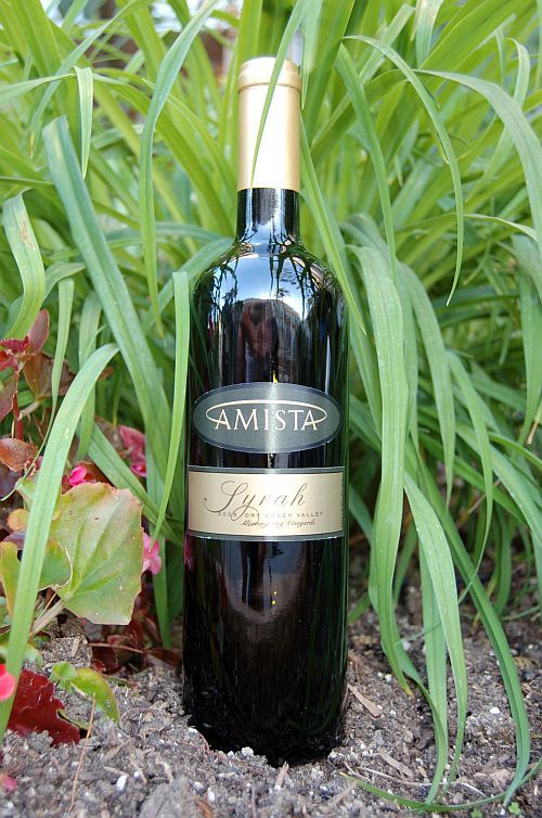 Amista Vineyards 2003 Syrah 750ml Wine Bottle