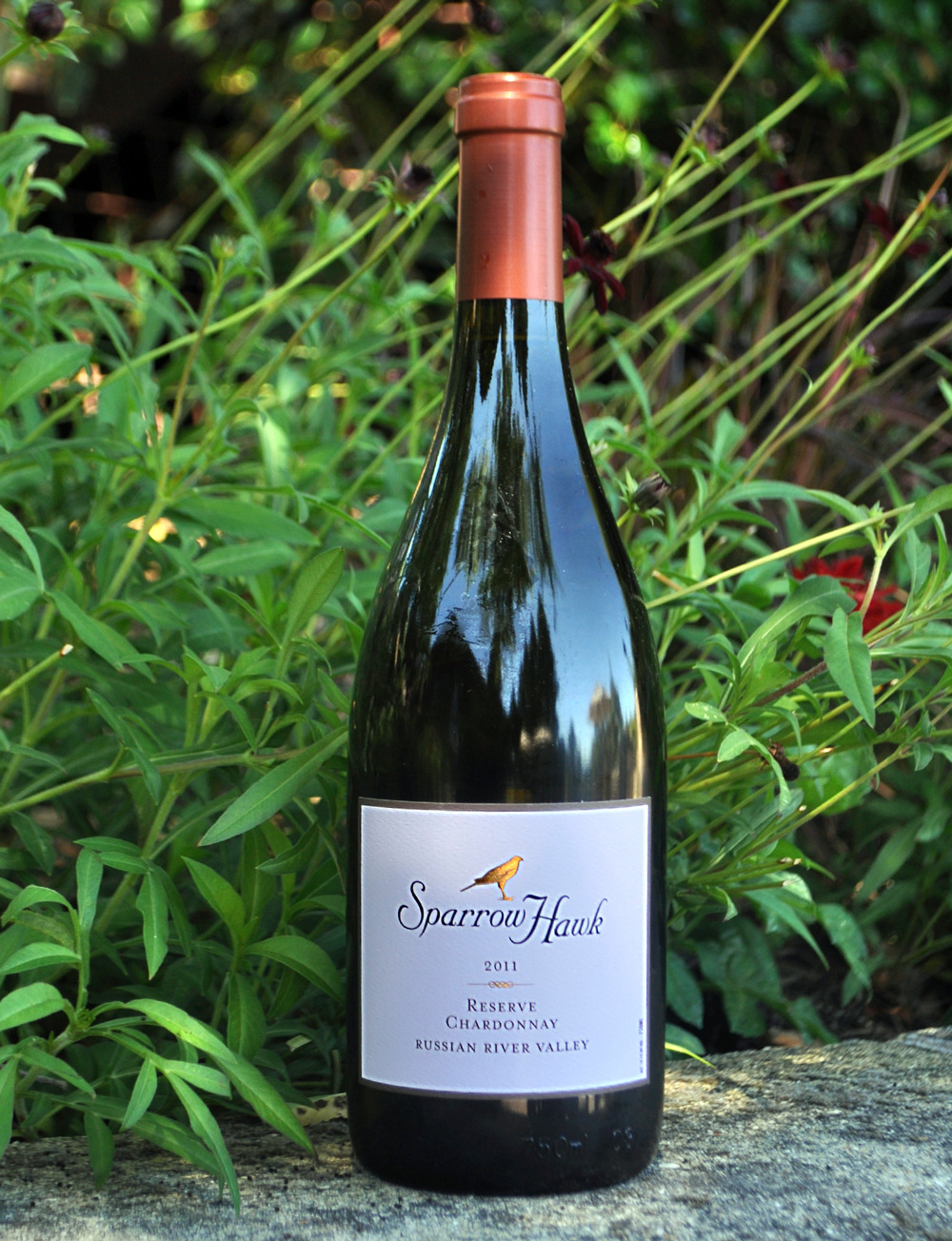 Sparrow Hawk Winery 2011 SparrowHawk Reserve Chardonnay 750ml Wine Bottle