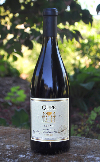 Qupé 2009 Sonnie's Edna Valley Syrah 750ml Wine Bottle