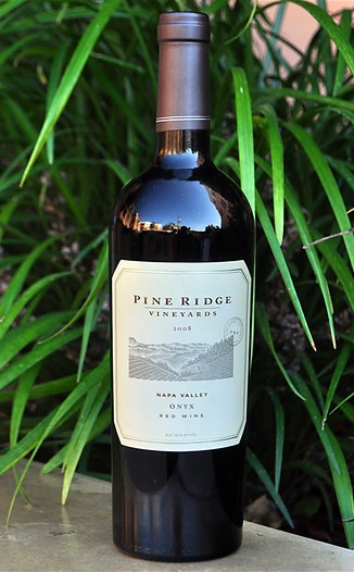Pine Ridge 2008 "Onyx" Napa Valley Red Wine 750ml Wine Bottle