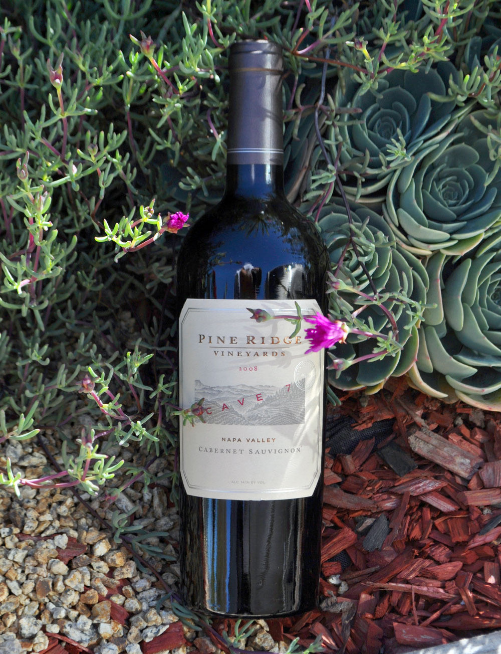 Pine Ridge 2008 Cave 7 Napa Cabernet Sauvignon 750ml Wine Bottle