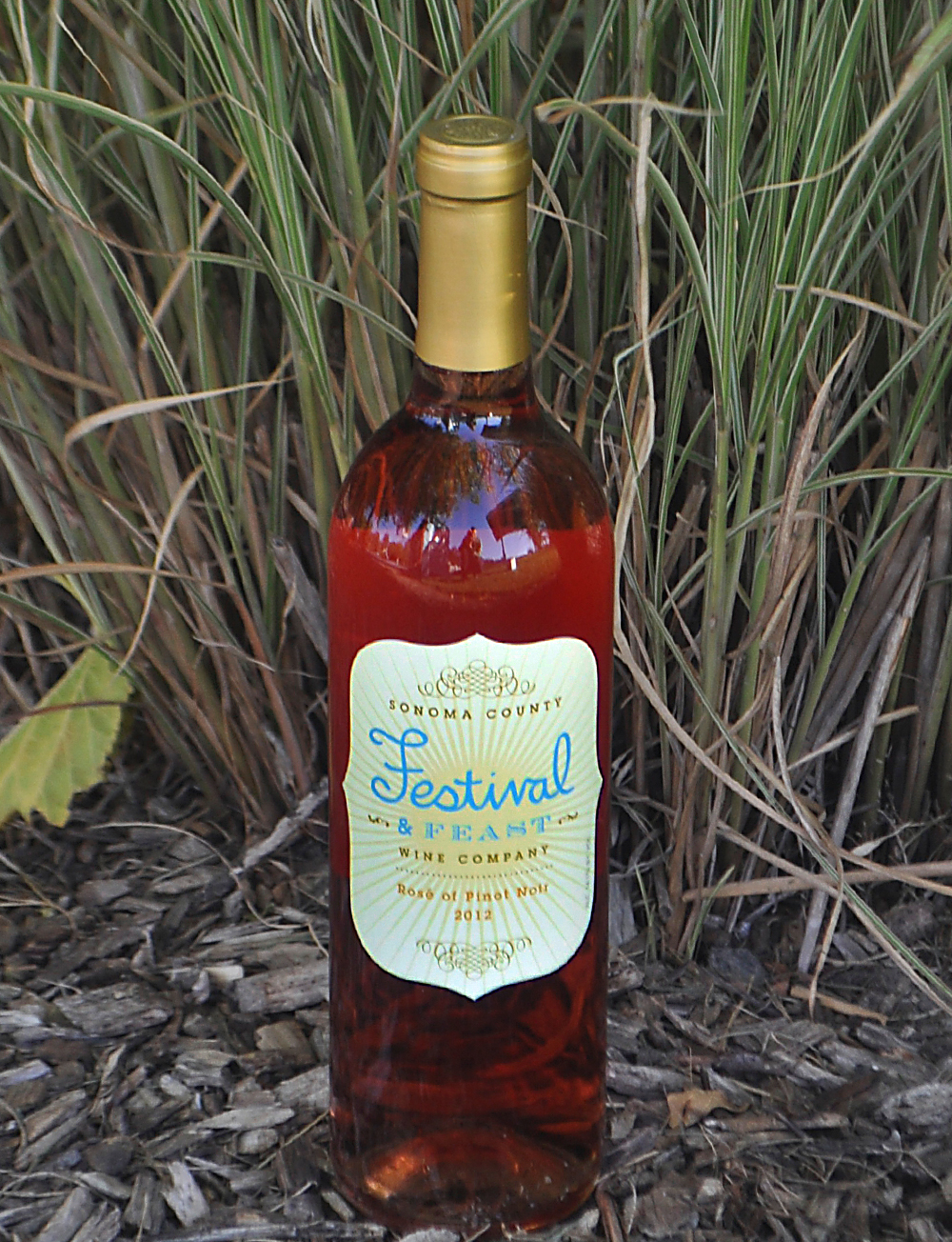 Festival and Feast Wine Company 2012 Rosé of Pinot Noir 750ml Wine Bottle