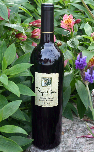 Raymond Burr Vineyards 2003 Cabernet Franc 750ml Wine Bottle