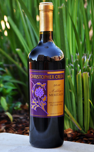 Christopher Creek Winery 2010 Ashley's Meritage 750ml Wine Bottle