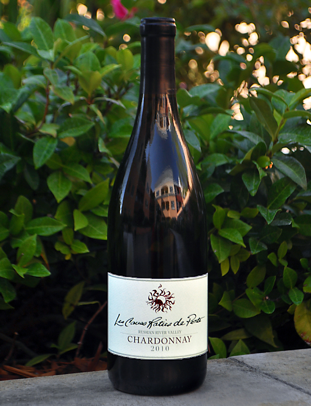 Les Caves Roties de Pente 2010 Russian River Valley Chardonnay 750ml Wine Bottle