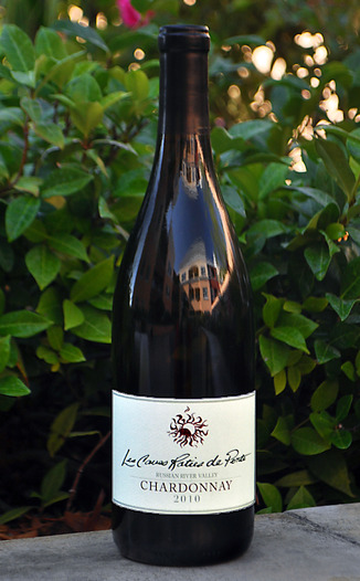 Les Caves Roties de Pente 2010 Russian River Valley Chardonnay 750ml Wine Bottle
