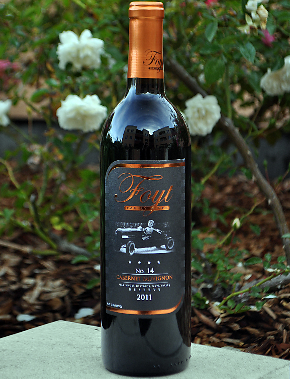 Foyt Family Wines 2011 No. 14 Oak Knoll District Cabernet Sauvignon 750ml Wine Bottle