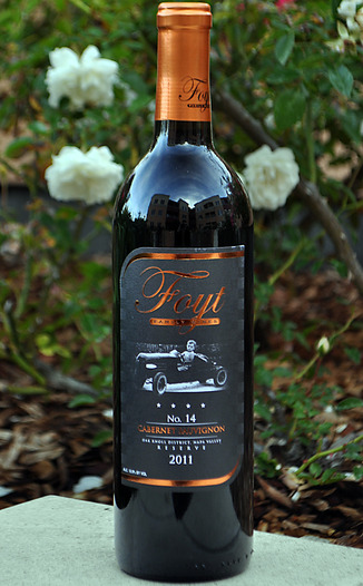 Foyt Family Wines 2011 No. 14 Oak Knoll District Cabernet Sauvignon 750ml Wine Bottle
