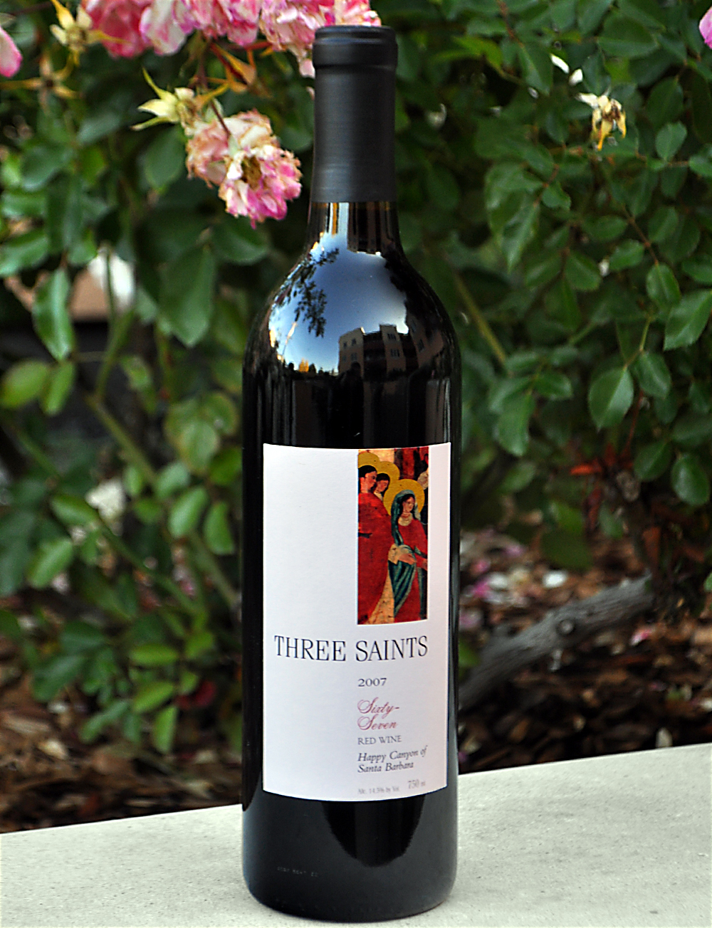 Three Saints Wines 2007 67 Red Blend 750ml Wine Bottle