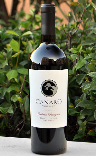Canard Vineyard 2008 Napa Valley Cabernet Sauvignon 750ml Wine Bottle