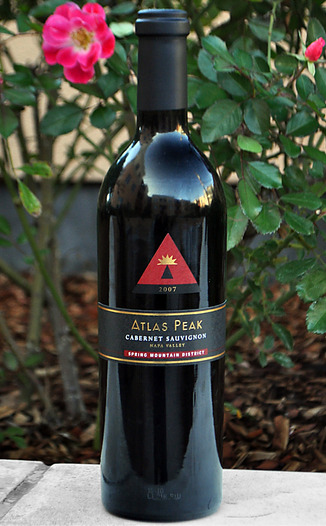 Atlas Peak Vineyards 2007 Spring Mountain Cabernet Sauvignon 750ml Wine Bottle