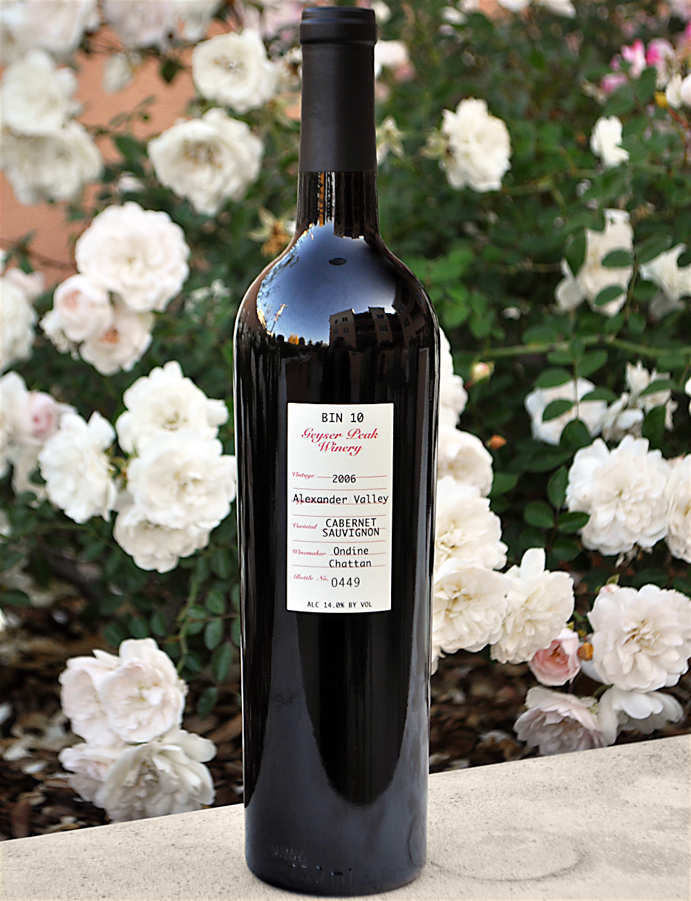 Geyser Peak Winery 2006 Bin 10 Alexander Valley Cabernet Sauvignon 750ml Wine Bottle