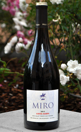 Miro Cellars 2012 Cuveé Sasha, Monte Lago Vineyard 750ml Wine Bottle