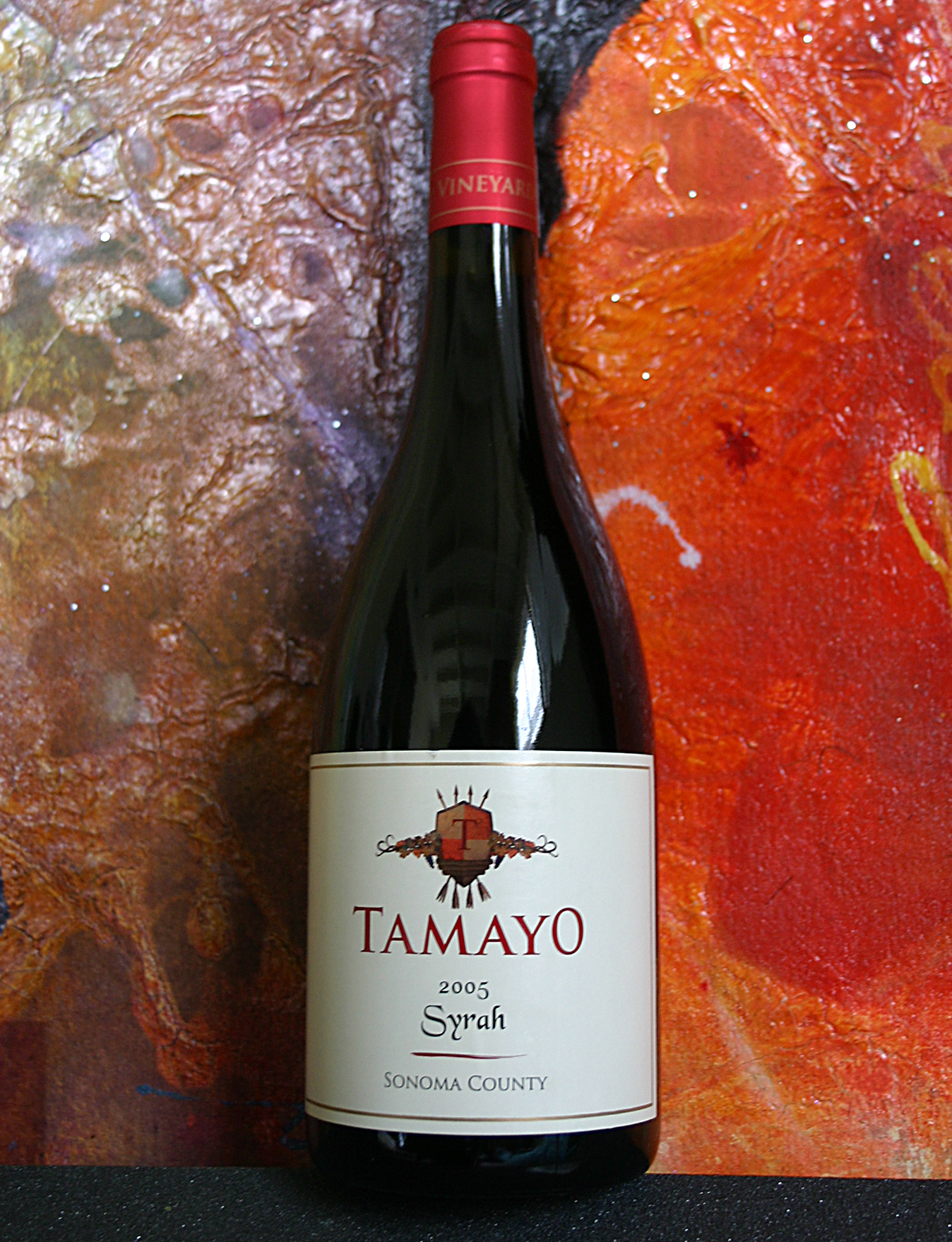 Tamayo Family Vineyards 2005 Syrah 750ml Wine Bottle