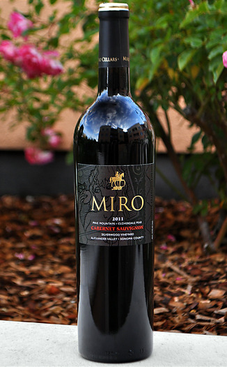 Miro Cellars 2011 Silverwood Vineyard Cabernet Sauvignon 750ml Wine Bottle