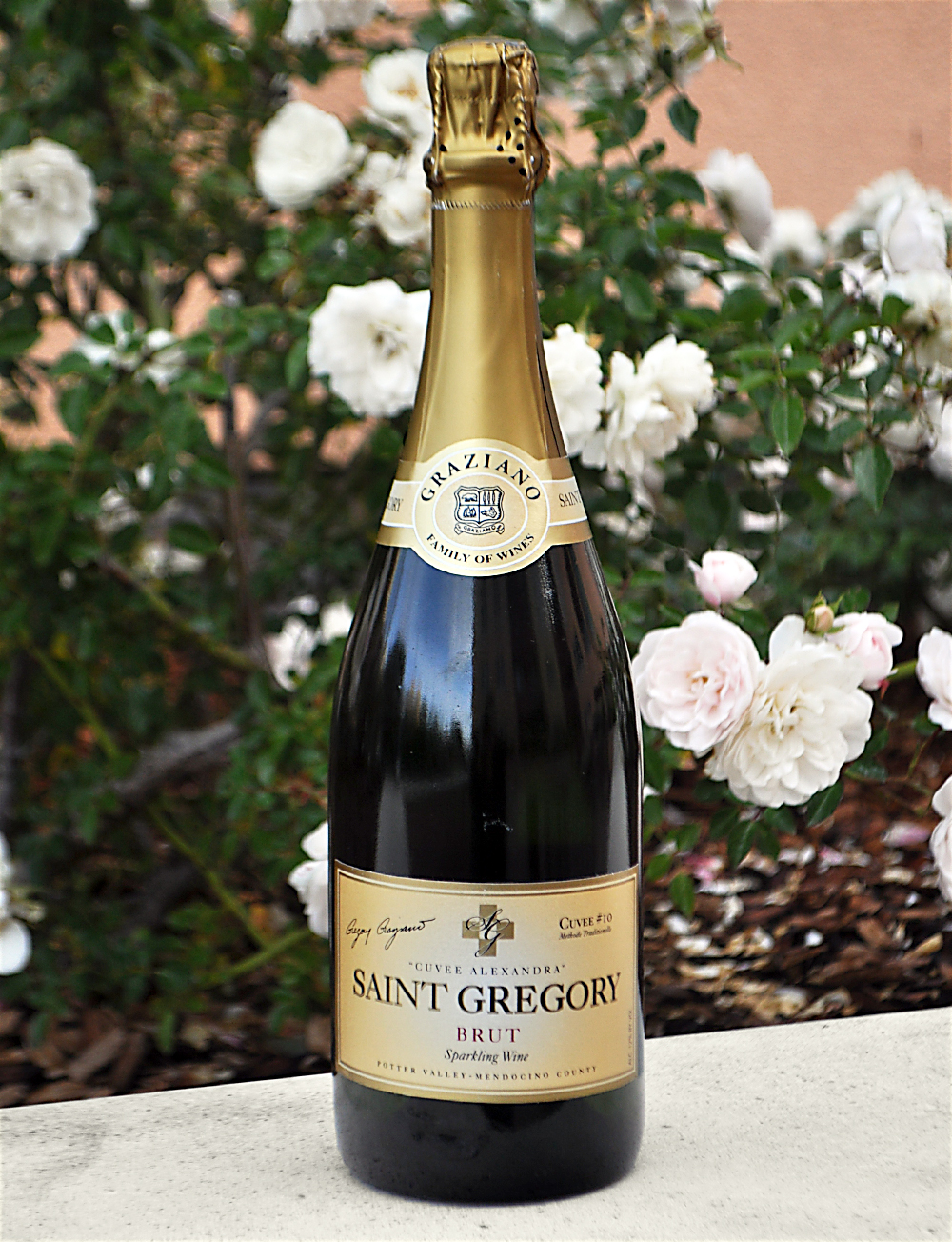 Graziano Family of Wines NV Saint Gregory Cuvee Alexandra Methode Traditionelle Brut 750ml Wine Bottle