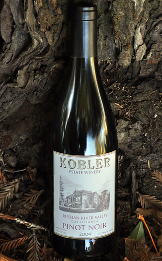 Kobler Estate Winery 2009 Russian River Valley Pinot Noir 750ml Wine Bottle