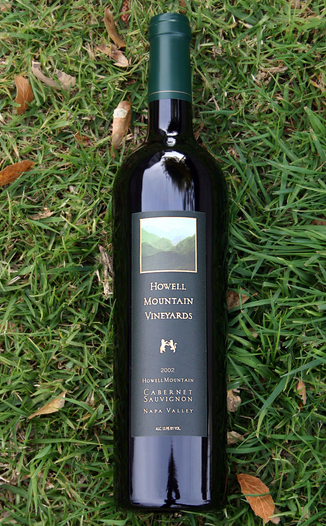 Howell Mountain Vineyards 2002 Cabernet Sauvignon 750ml Wine Bottle