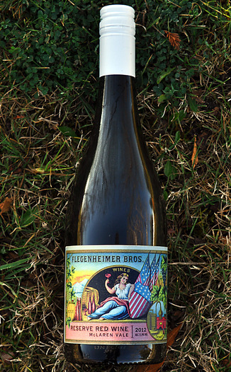 Flegenheimer Bros. 2012 McLaren Vale Reserve Red Wine 750ml Wine Bottle