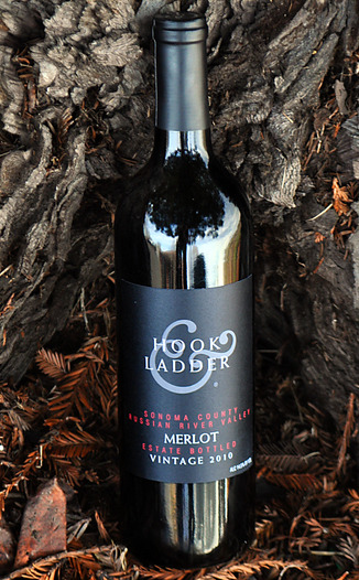Hook & Ladder 2010 Russian River Valley Merlot 750ml Wine Bottle