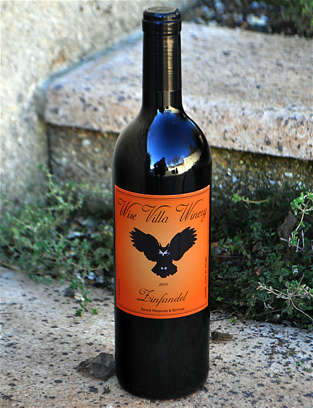 Wise Villa Winery 2011 California Estate Zinfandel 750ml Wine Bottle