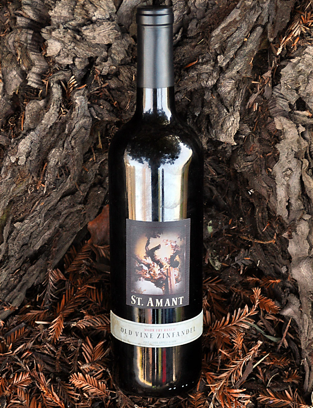 St. Amant Winery 2012 Mohr-Fry Ranch Old Vine Zinfandel 750ml Wine Bottle