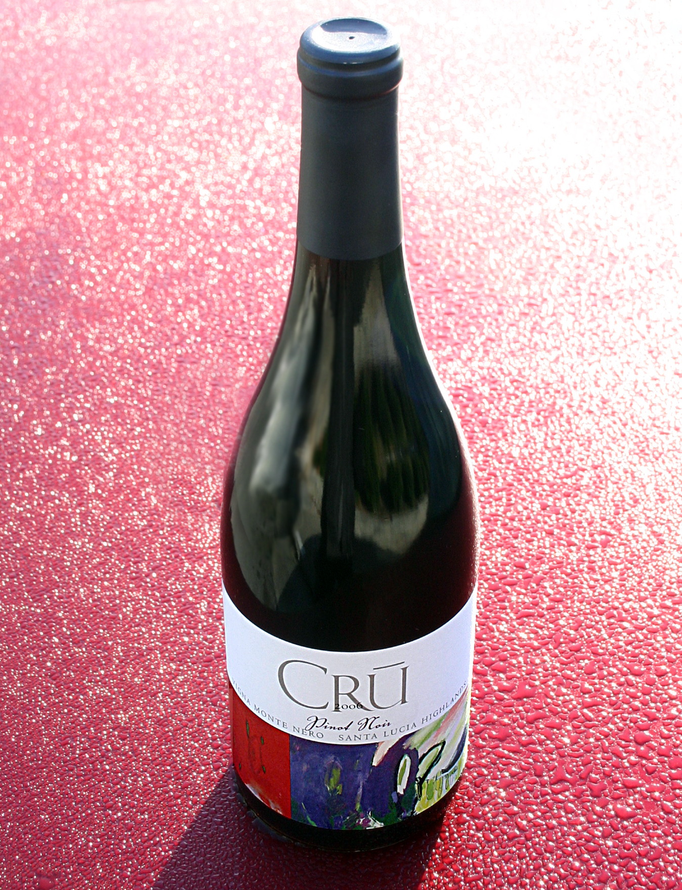 Cru Wines 2006 Pinot Noir 750ml Wine Bottle