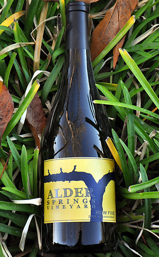 Alder Springs Vineyard 2011 Row Five Chardonnay 750ml Wine Bottle